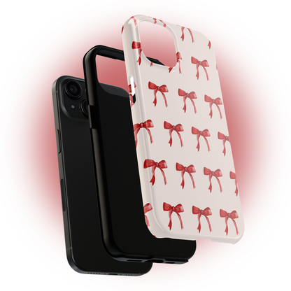 Red Bow Phone Case