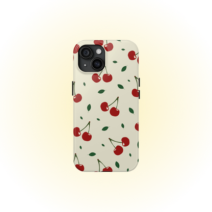 Yellow Cherry Phone Case