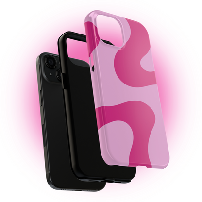 Pink Waves Phone Case