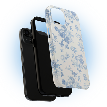 Blue Floral Phone Case