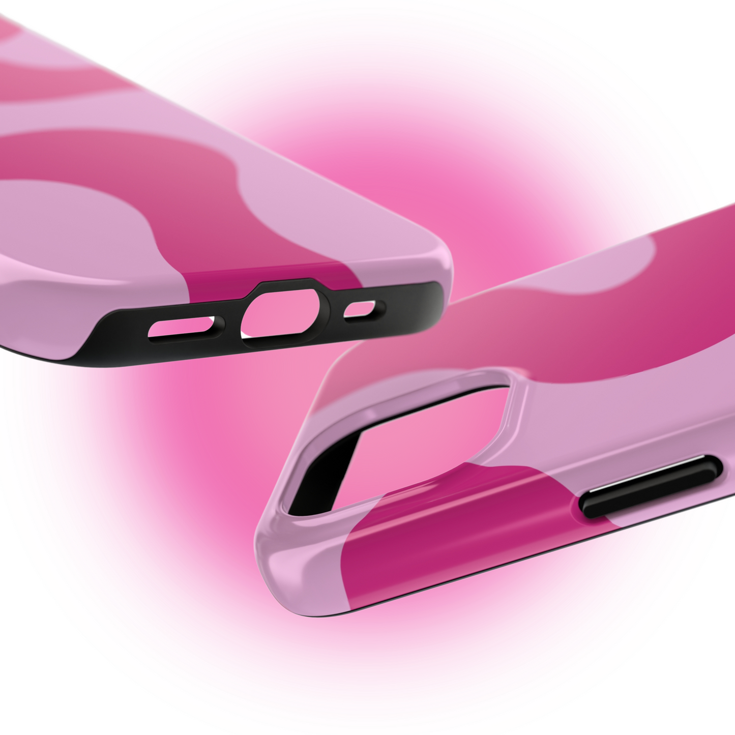 Pink Waves Phone Case