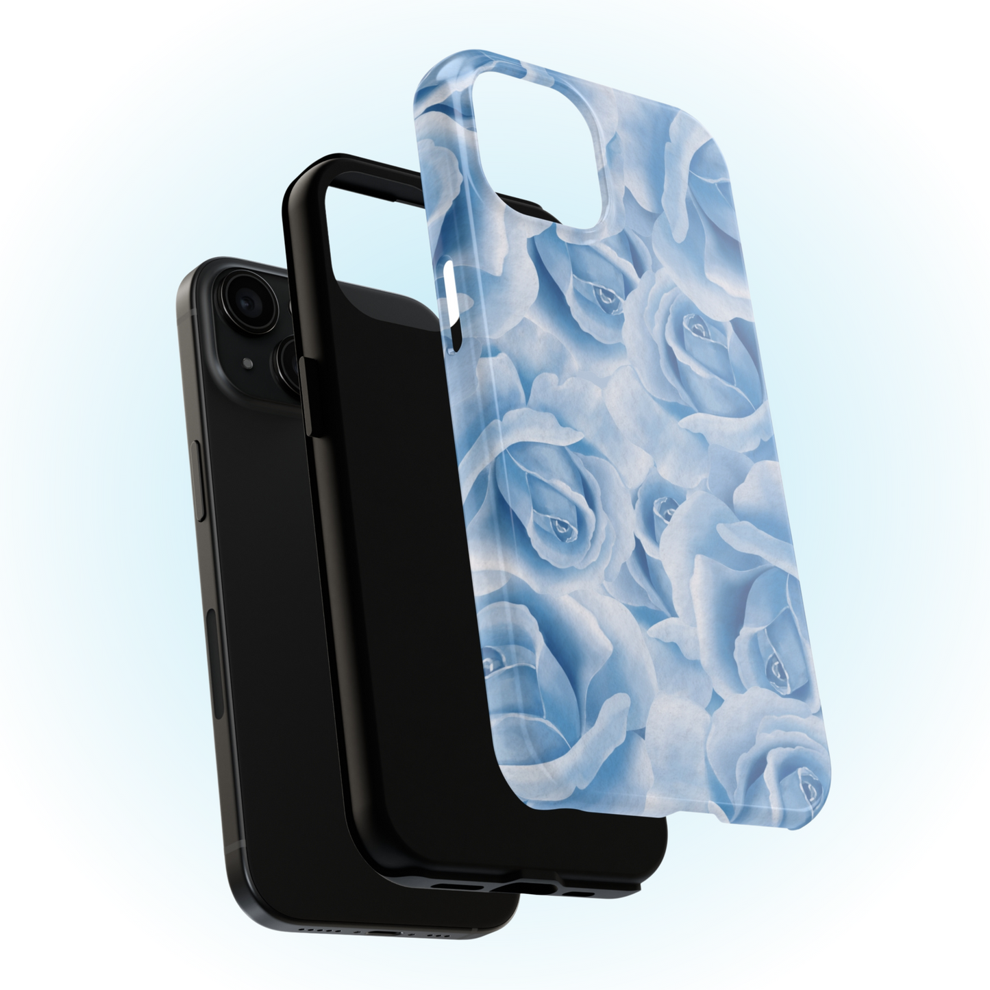 Blue Rose Phone Case