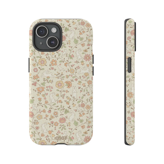 Floral Bunny Phone Case